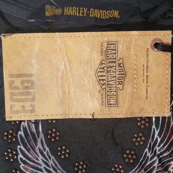 NWT Women's Harley-Davidson Long Sleeve T-shirt - Picture 5 of 5